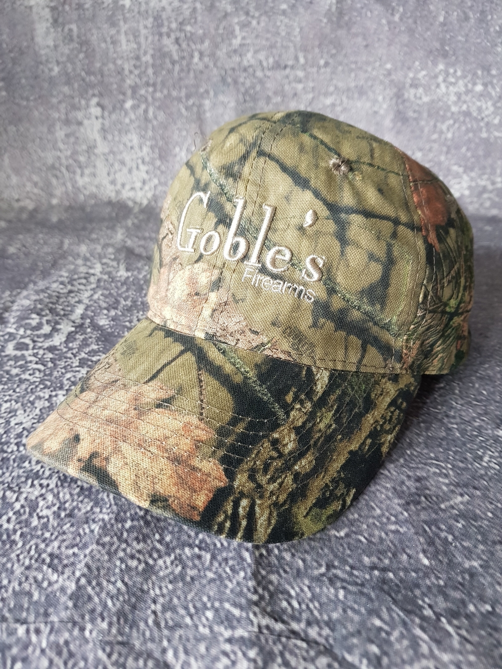 Goble's Firearms Camo Baseball Cap